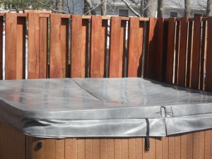 Failed hot tub cover