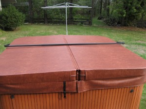 hot tub covers fold is wrong for lifter bar