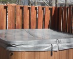 Failed hot tub cover