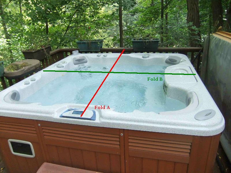 Which Direction Should My Hot Tub Cover Fold Hot Tub Cover Pros